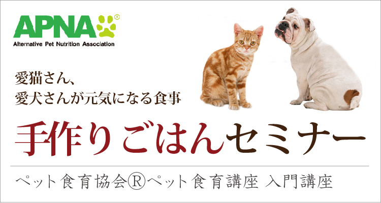 ペット食育講座・入門講座